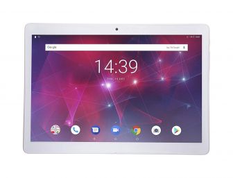 FUSION5 4G Tablet (24.38 cm/9.6 inch, 32GB, Wi-Fi + 4G LTE + Voice Calling, 8MP Camera, Bluetooth, Android 8.1 Oreo Google Certified Tablet PC, White),105D 8.1