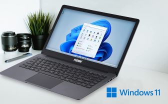 14.1" Full HD Windows 11 Slim n Light Laptop, Revolutionary Design - 4GB RAM, 64GB Storage S14+ Model Lapbook, Intel Celeron, USB 3.0, 5GHz WIFI, Expandable Storage