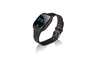 Fusion5 Fitness Activity Tracker Watch and Bluetooth Smartwatch - BLACK