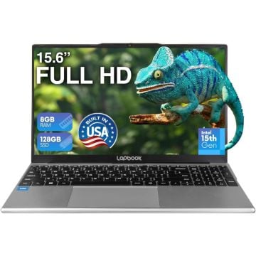 Fusion5 Lapbook S15 N6 15.6 inch Windows 11 laptop with 8GB RAM and 128GB SSD built in USA