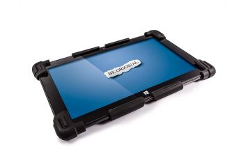 Universal Tablet PC Silicone Gel Case for 10" to 12" - Black