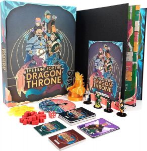 The Hunt For The Dragon Throne Board Game For Kids Ages 8+ For 2 to 4 Players 45-60 Minutes Playing Time Fun Interactive Board Games for Family Night and Game Events