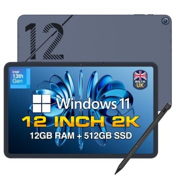 Fusion5 Helios12 12 inch Windows 11 tablet with 12GB RAM and 512GB SSD