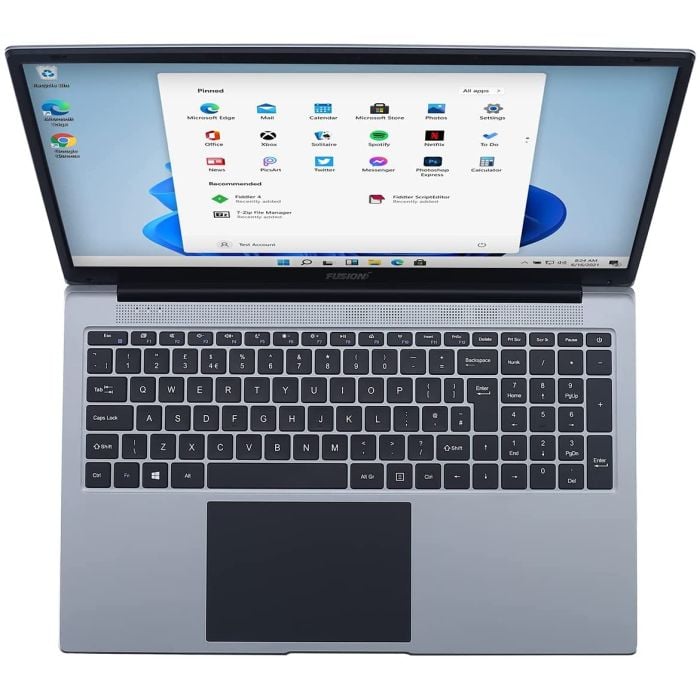 17.3" S16 Full HD Windows 11 Home Slim n Light Laptop - 128GB Storage, 4GB RAM, N4120 Intel Quad-Core, Full HD IPS, Dedicated Num-Pad, 5GHz Dual-Band WiFi, USB 3.0, Expandable Storage (128GB) – | Buy Online with Fusion5