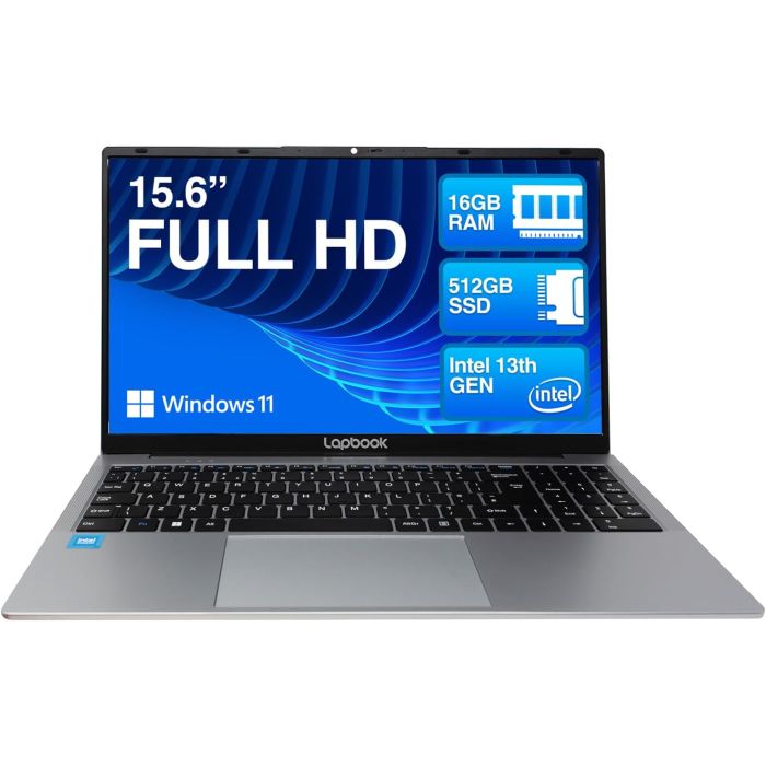 Fusion5 Lapbook 15.6 inch Windows 11 Laptop with Intel 13th Gen Processor