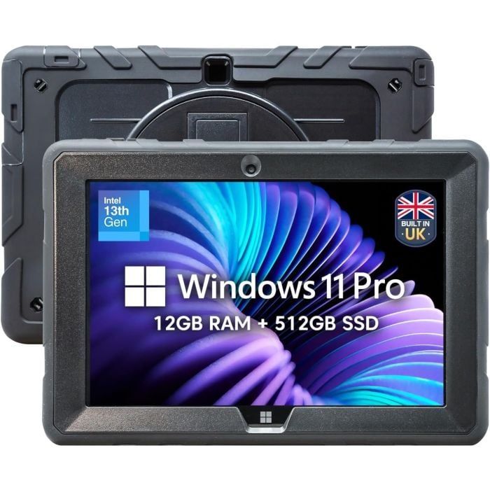 Fusion5 10.1 inch Windows 11 Pro rugged tablet with 12GB RAM and 512GB SSD