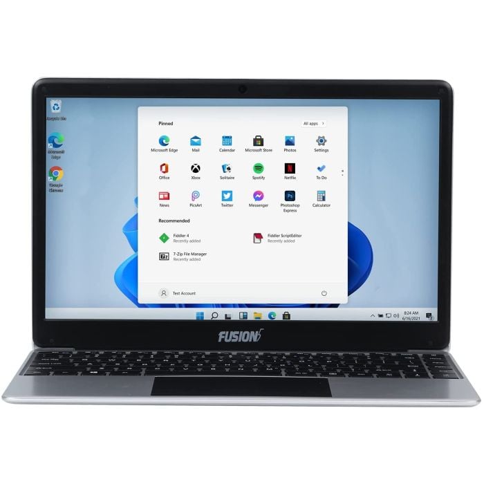 Fusion5 14.1" Full HD Windows 11 Laptop - 128GB Storage, 4GB RAM, T90B+ Pro Model Lapbook, N4120 Intel Quad Core CPU, 5GHz WIFI (Dual-Band WIFI) 2x WIFI speeds, USB 3.0, Supports M.2 SATA SSD (128GB) – | Buy Online with Fusion5