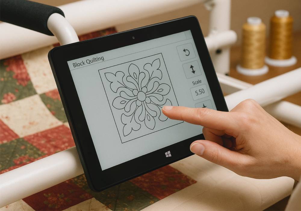 Can the Fusion5 Windows Tablet PC Help Automate Quilting?