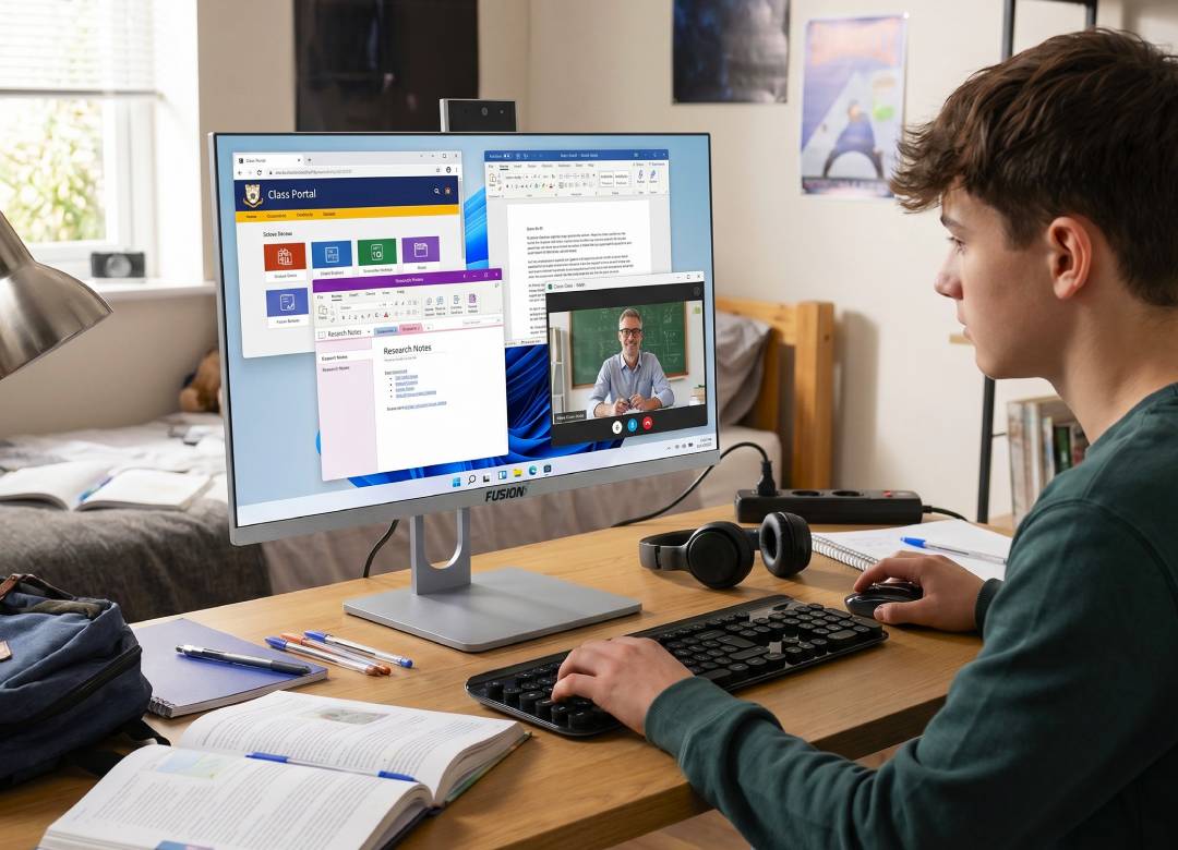 Best All-in-One Computer for Home Office, Students, and Everyday Work: Fusion5 A7 N6