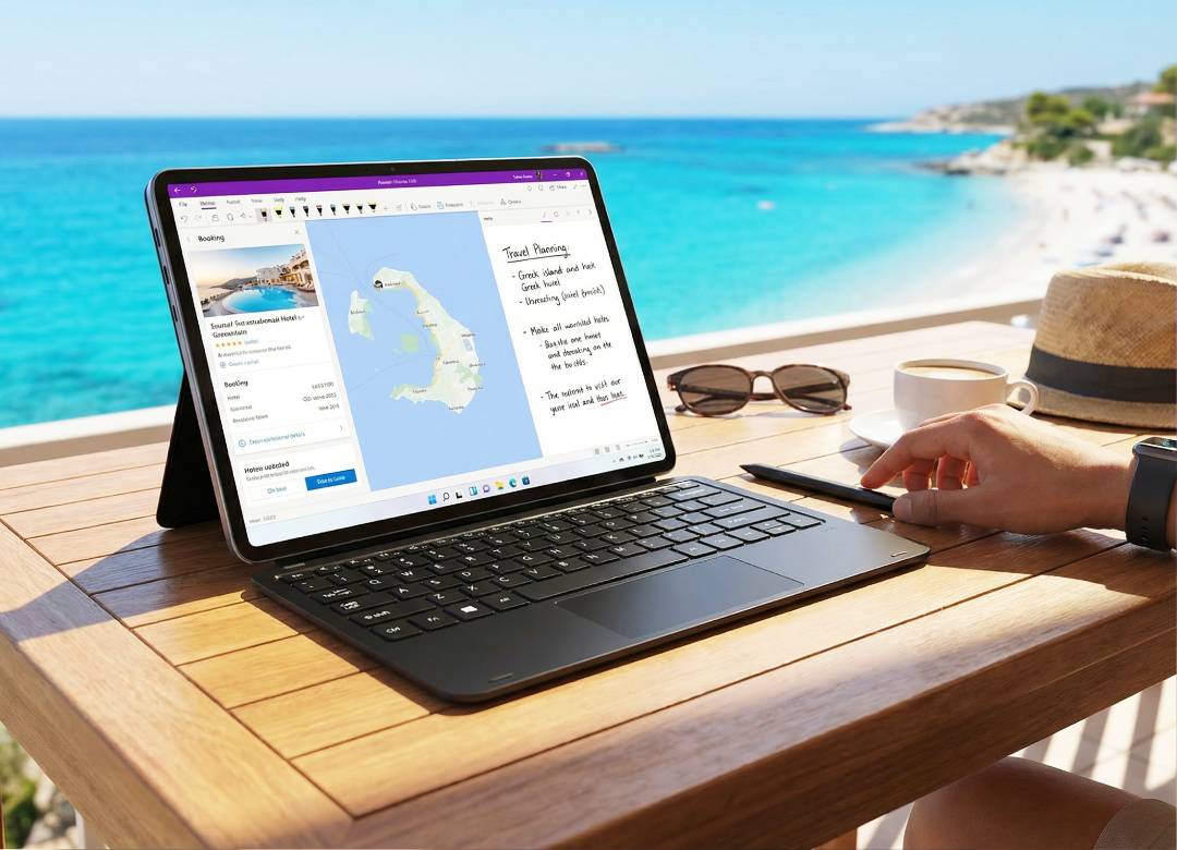 HELIOS12: The Summer Tablet That Handles Travel, Notes, and Mobile Work