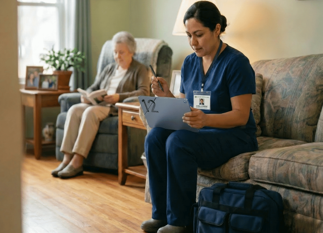 How Home Health Aides Are Using Windows Tablets to Cut Charting Time in Half
