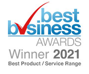 Best Business Awards Winner 2021 - Fusion5 Best Product Service Range
